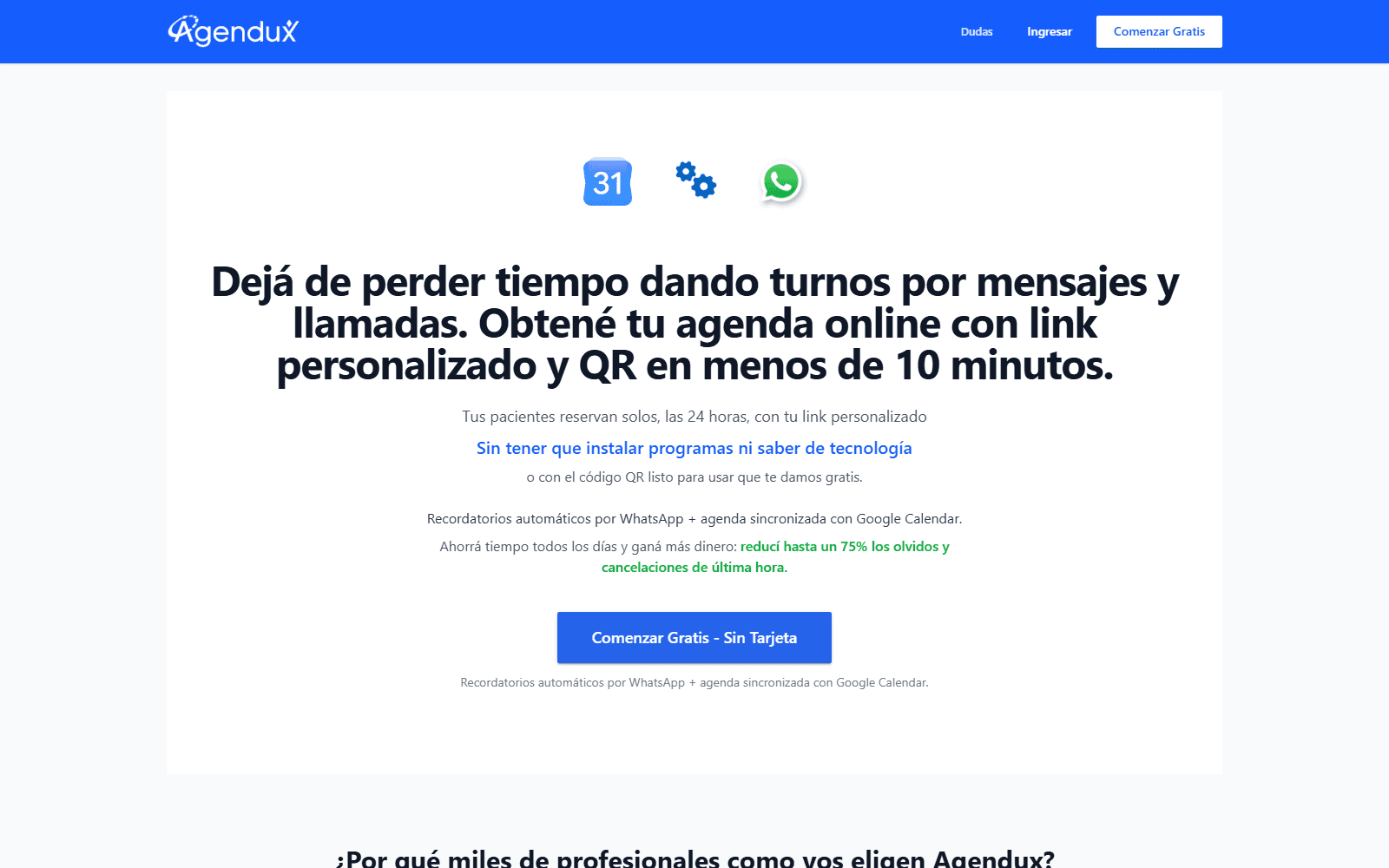 Agendux — React, Node.js, PostgreSQL project screenshot by Ustym Kushnir