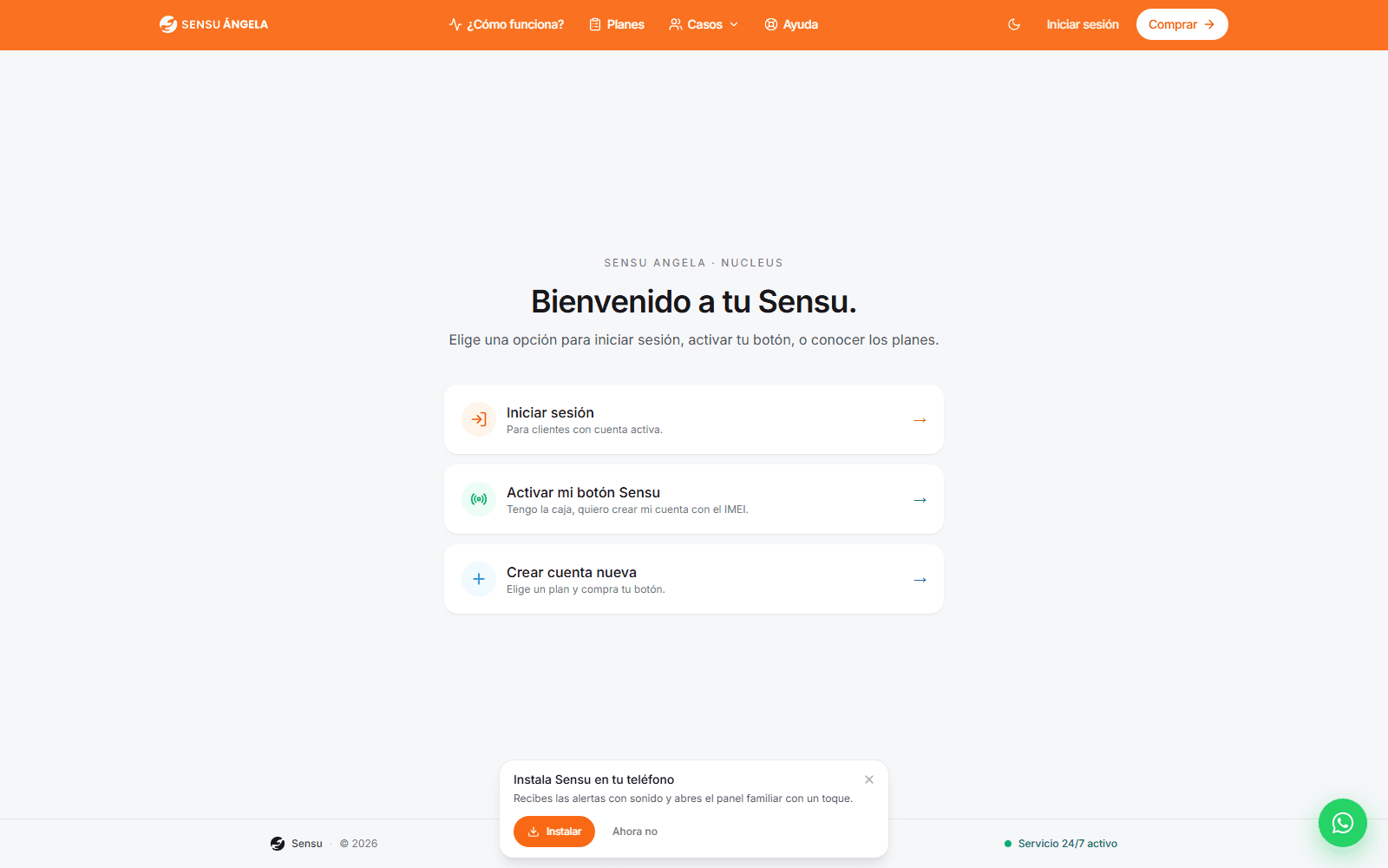 Sensu Angela — Next.js 15, FastAPI, MQTT project screenshot by Ustym Kushnir